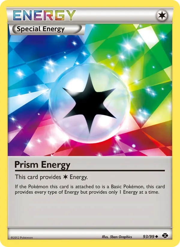 Prism Energy Pokemon card from Next Destinies