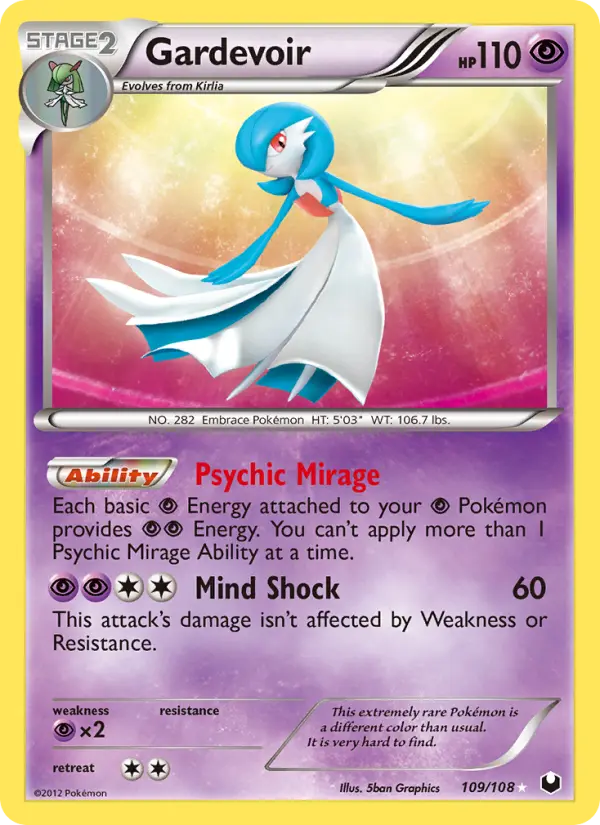 Gardevoir from bw5