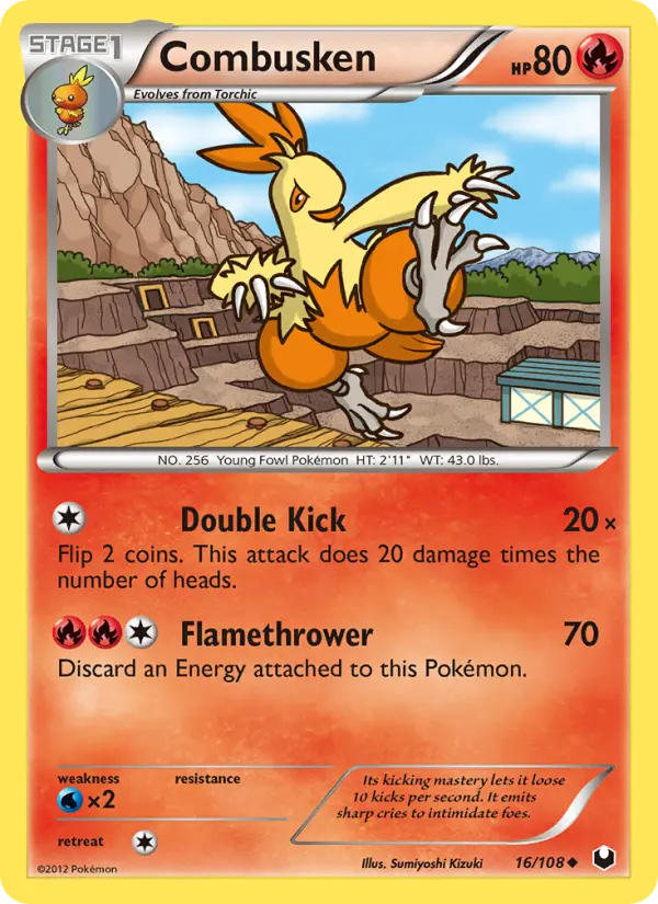 Combusken from bw5