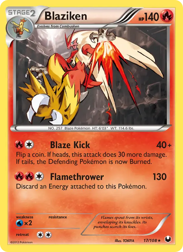 Blaziken from bw5