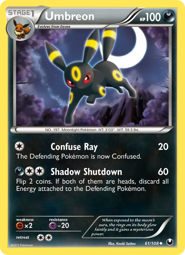 Umbreon from bw5