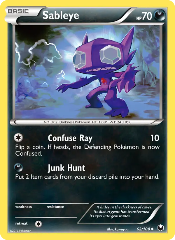 Sableye from bw5