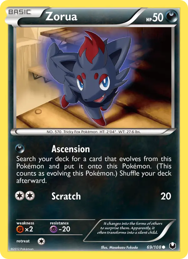 Zorua from bw5