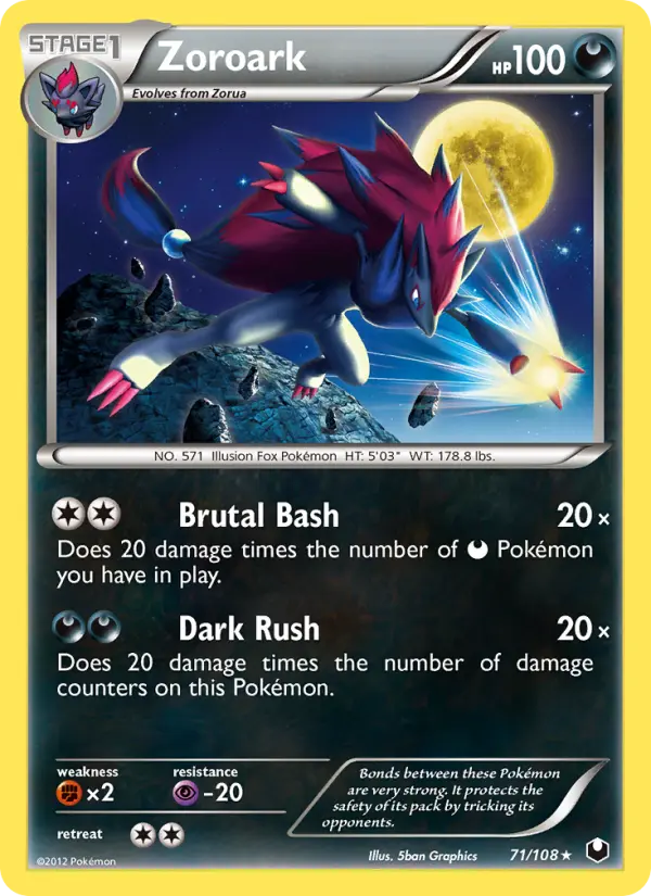 Zoroark from bw5