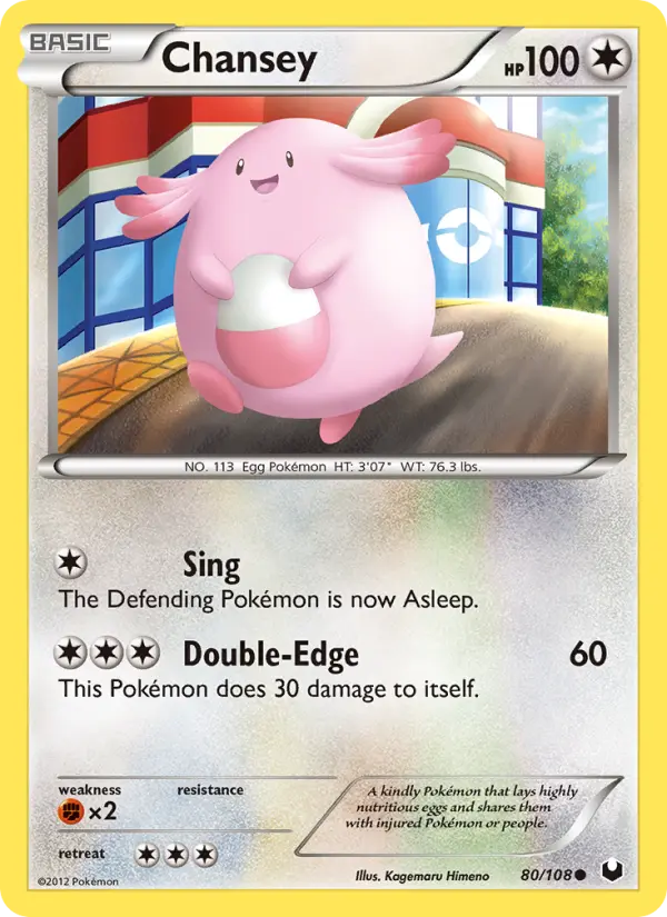 Chansey from bw5