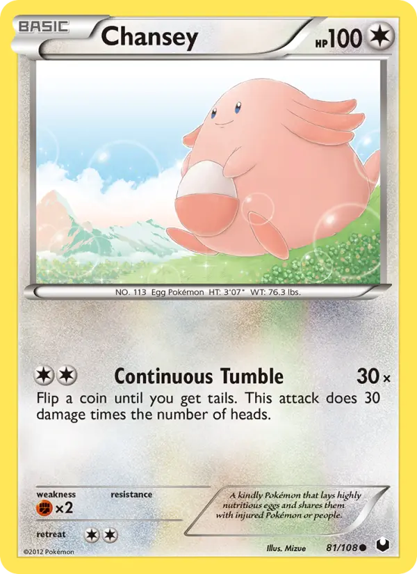 Chansey from bw5