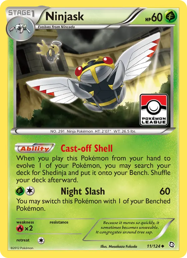 Ninjask from bw6