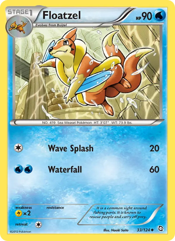 Floatzel from bw6