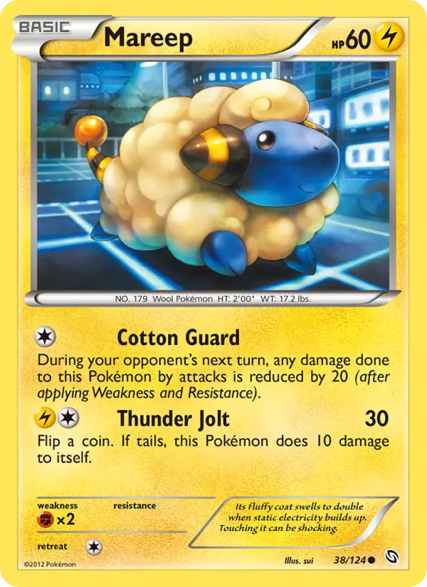 Mareep from bw6