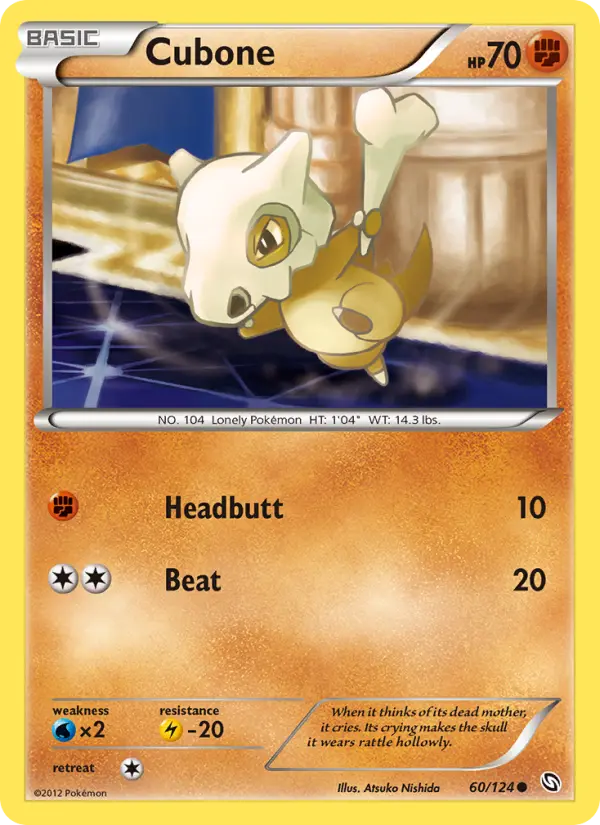 Cubone from bw6