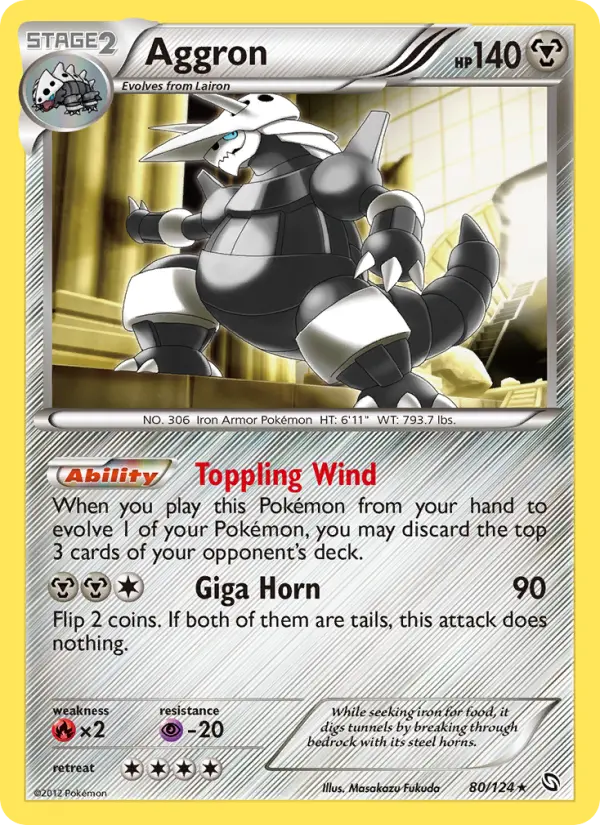 Aggron from bw6