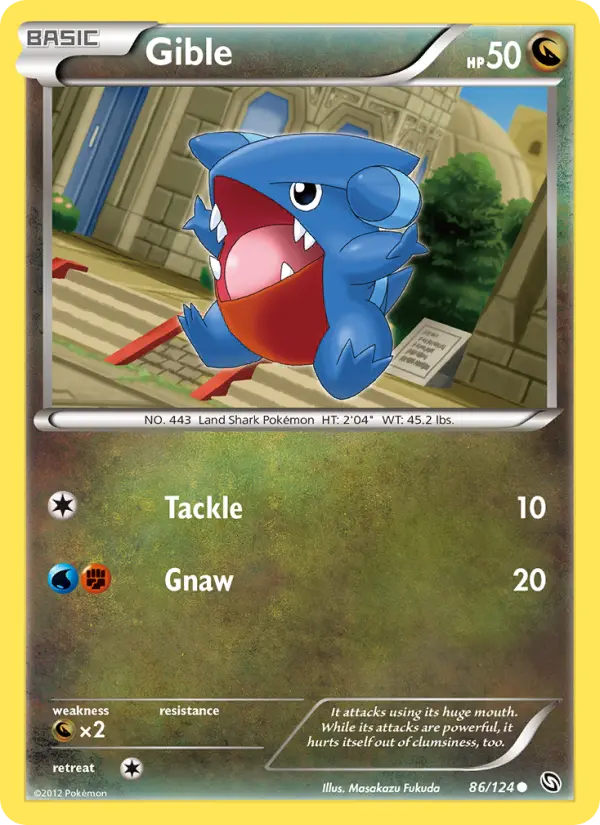 Gible from bw6