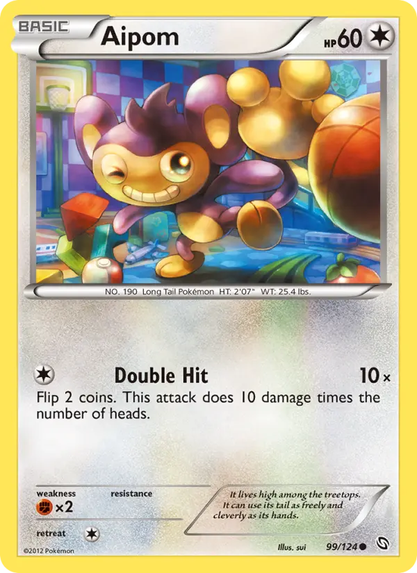 Aipom from bw6