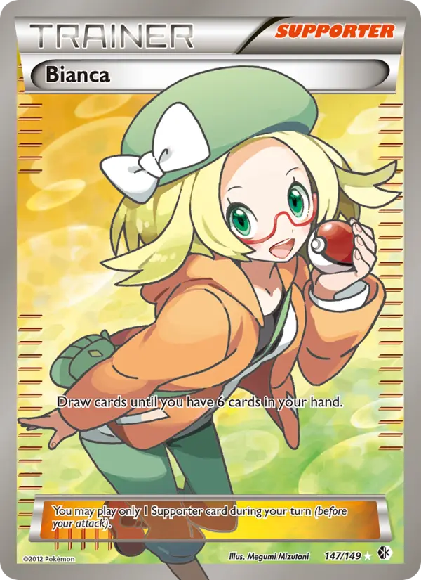 Bianca Pokemon card from Boundaries Crossed