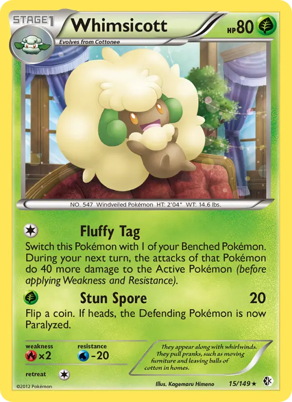 Whimsicott from bw7