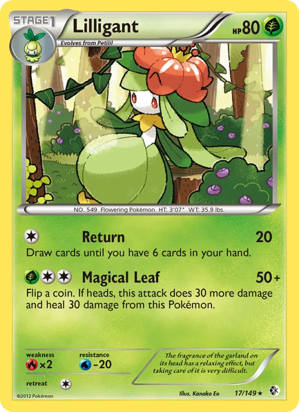 Lilligant from bw7