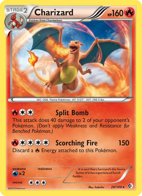 Charizard from bw7