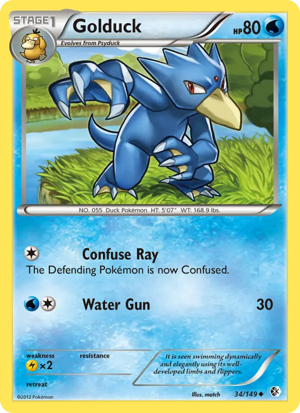 Golduck from bw7