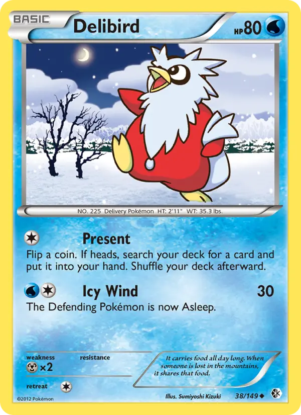 Delibird from bw7