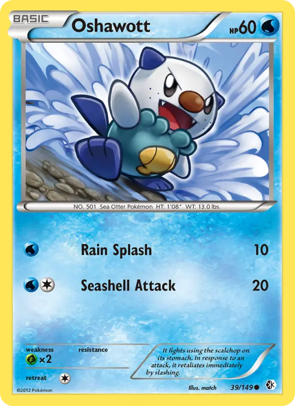 Oshawott from bw7
