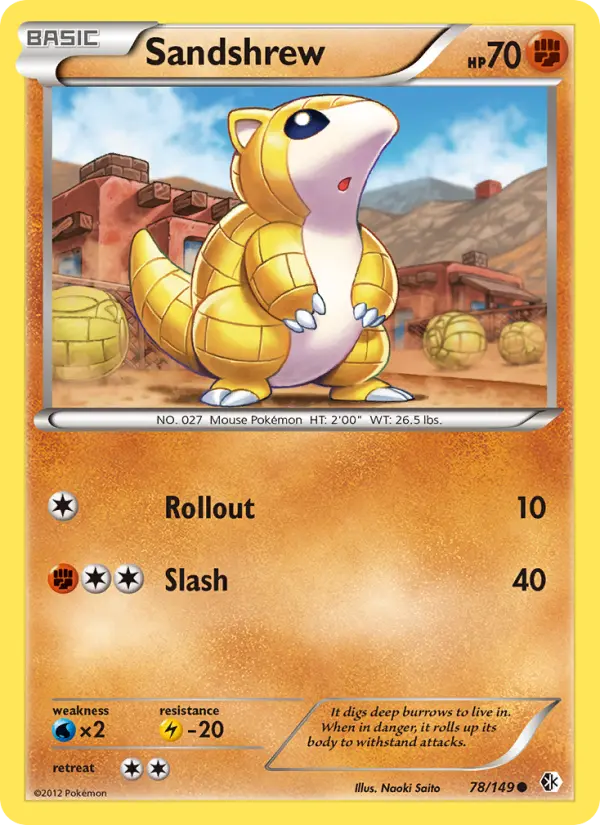 Sandshrew from bw7
