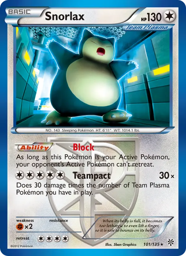 Snorlax from bw8