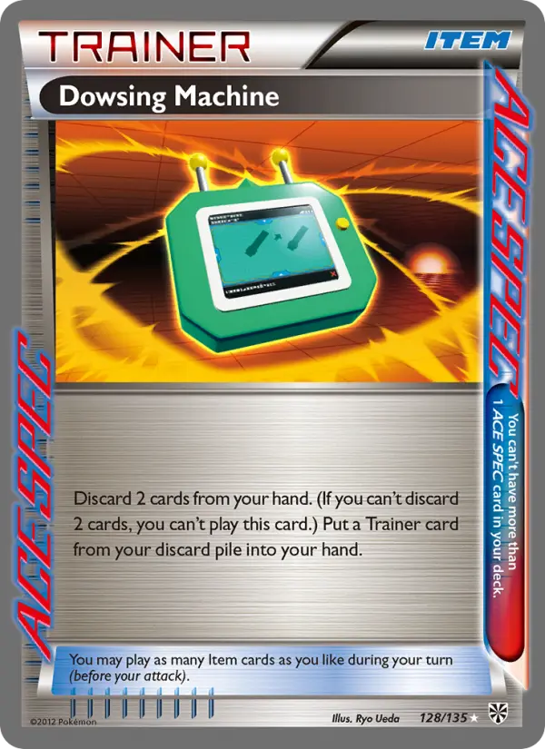 Dowsing Machine Pokemon card from Plasma Storm