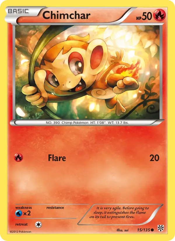 Chimchar from bw8