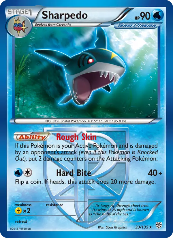 Sharpedo from bw8