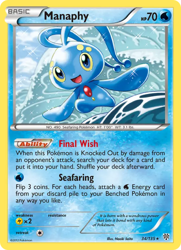 Manaphy from bw8