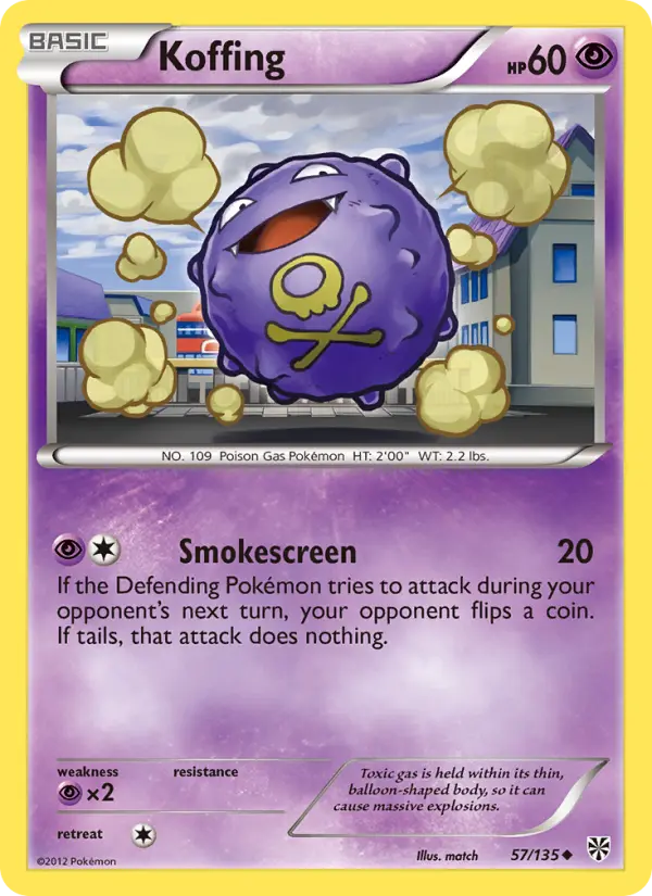 Koffing from bw8