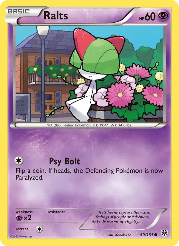 Ralts from bw8