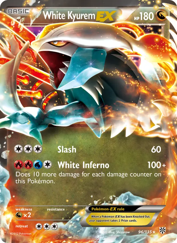 White Kyurem-EX from bw8