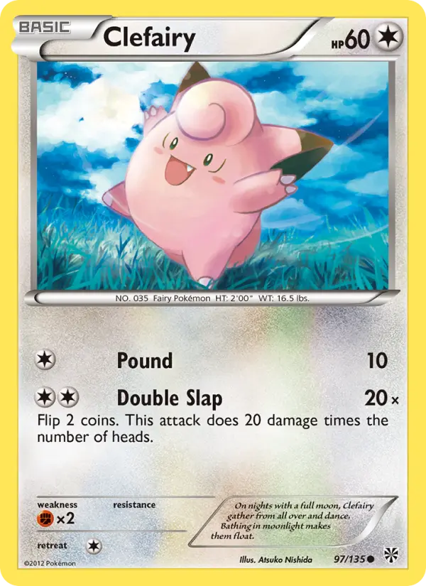 Clefairy from bw8