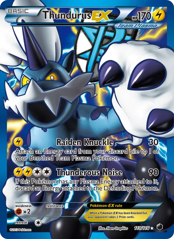 Thundurus-EX from bw9