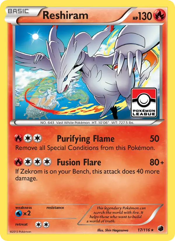 Reshiram from bw9