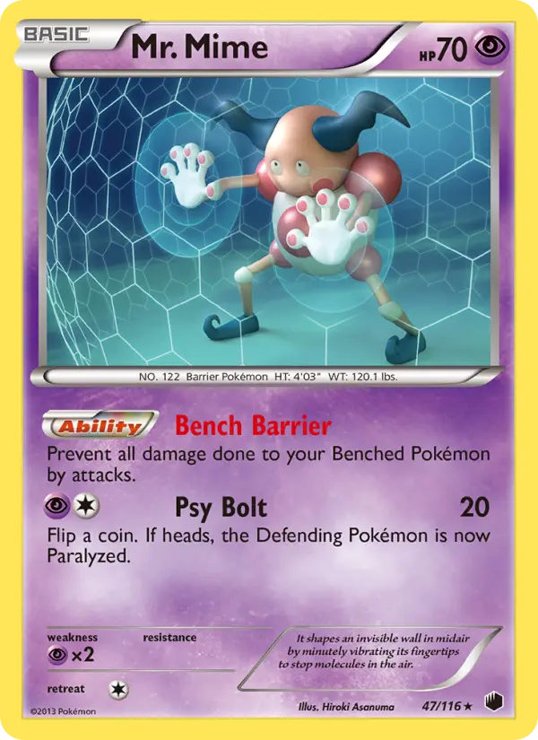 Mr. Mime from bw9