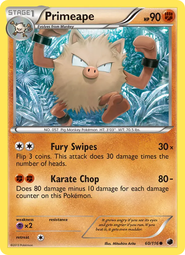 Primeape from bw9