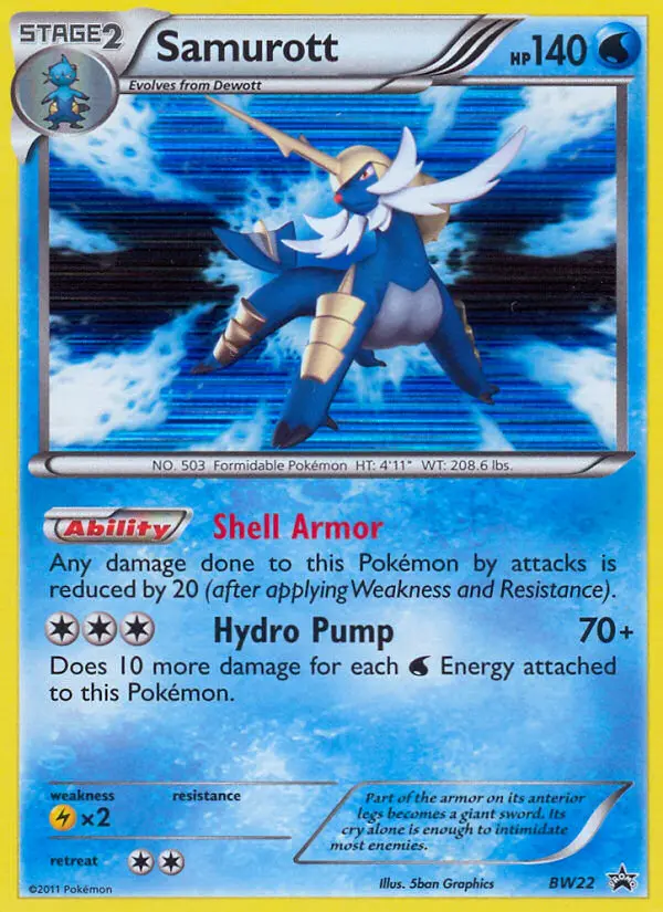 Samurott from bwp