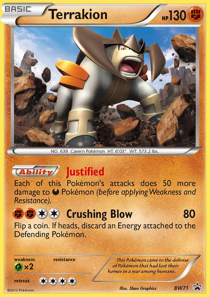 Terrakion from bwp