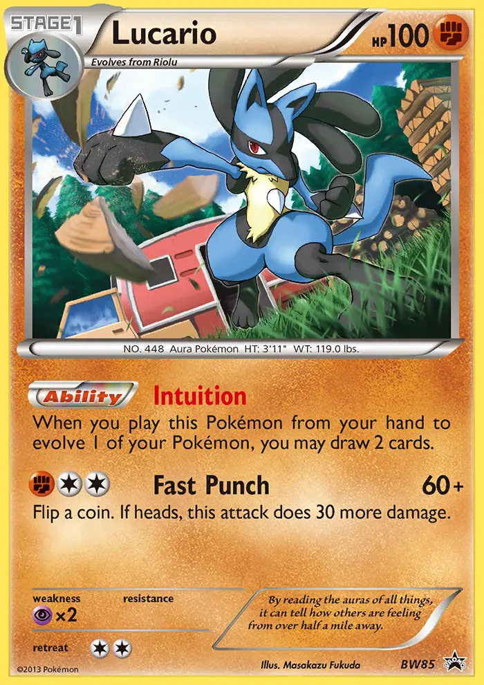 Lucario from bwp