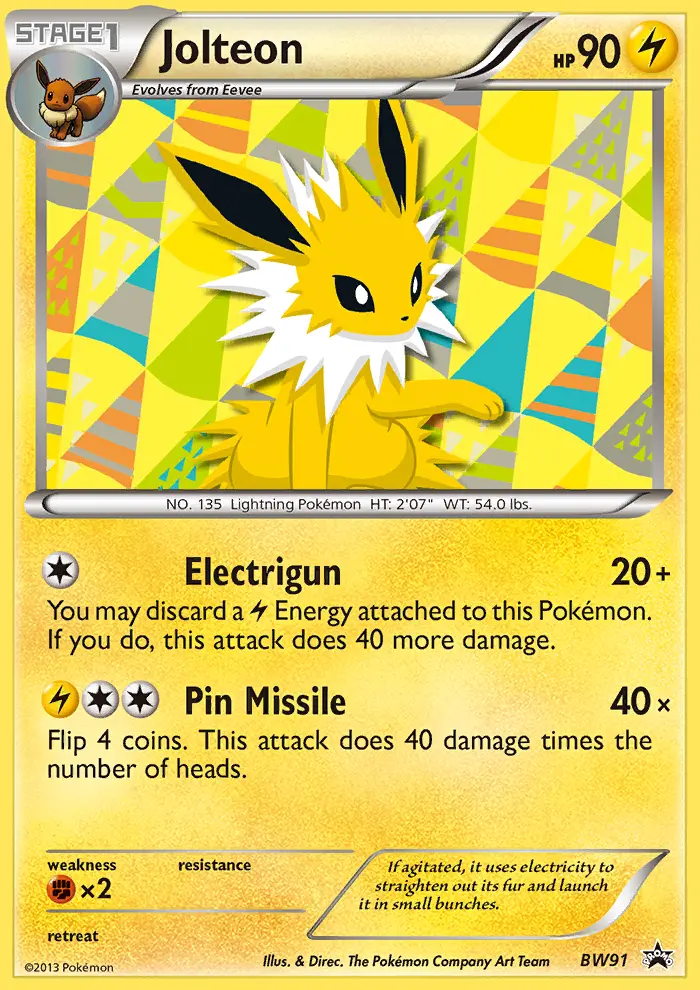 Jolteon from bwp