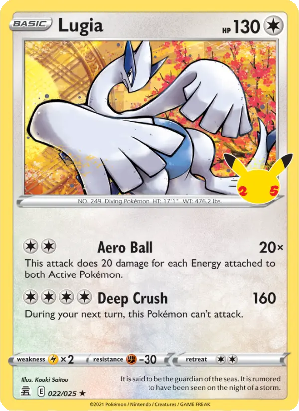 Lugia from cel25
