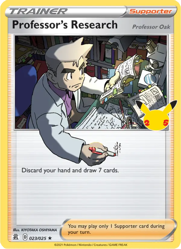 Professor's Research (Professor Oak) from cel25