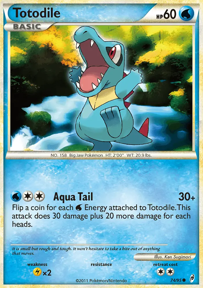 Totodile from col1