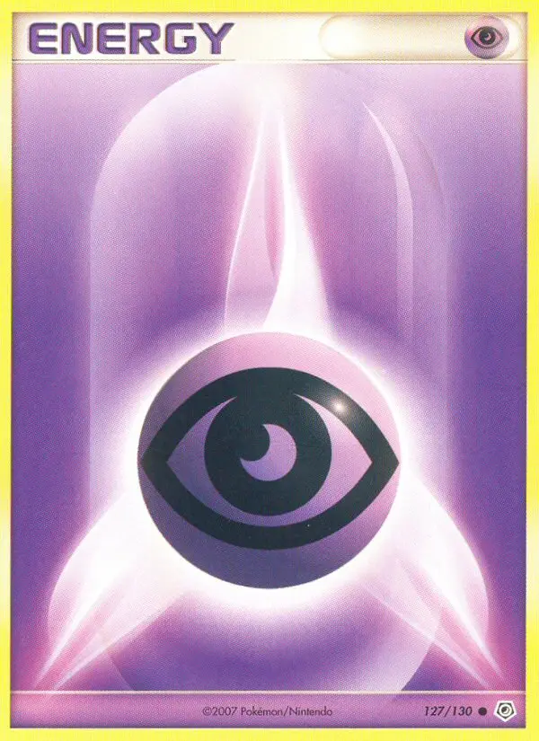 Psychic Energy Pokemon card from Diamond & Pearl