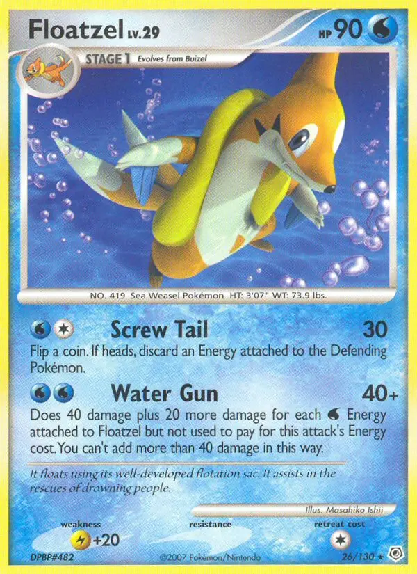 Floatzel from dp1