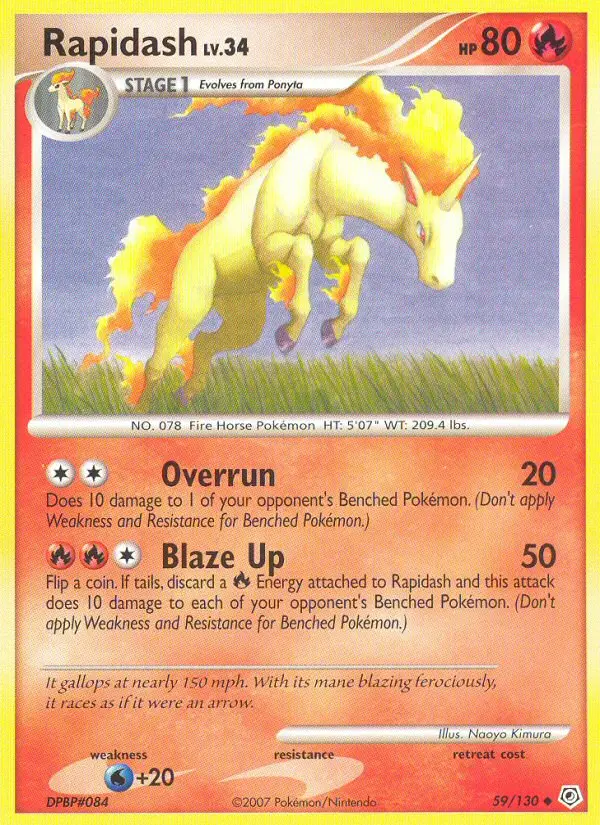 Rapidash from dp1