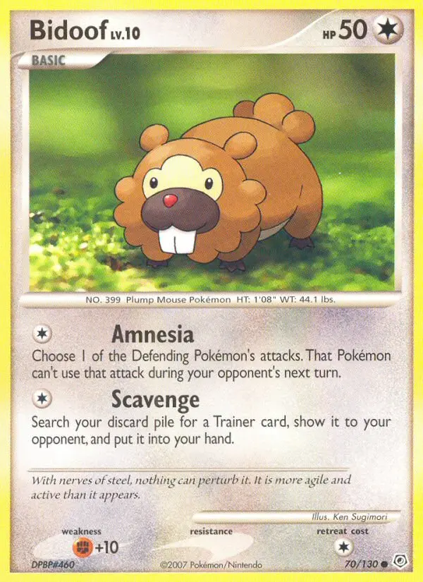 Bidoof from dp1