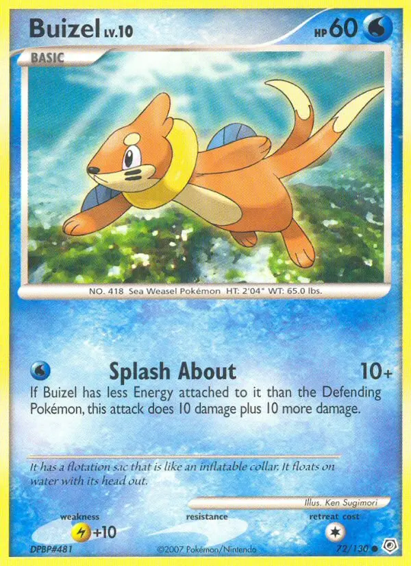 Buizel from dp1